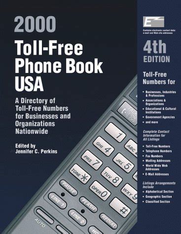 Toll Free Phone Book USA (Toll Free Phone Book USA: A Directory Of Toll Free Telephone Numbers ...